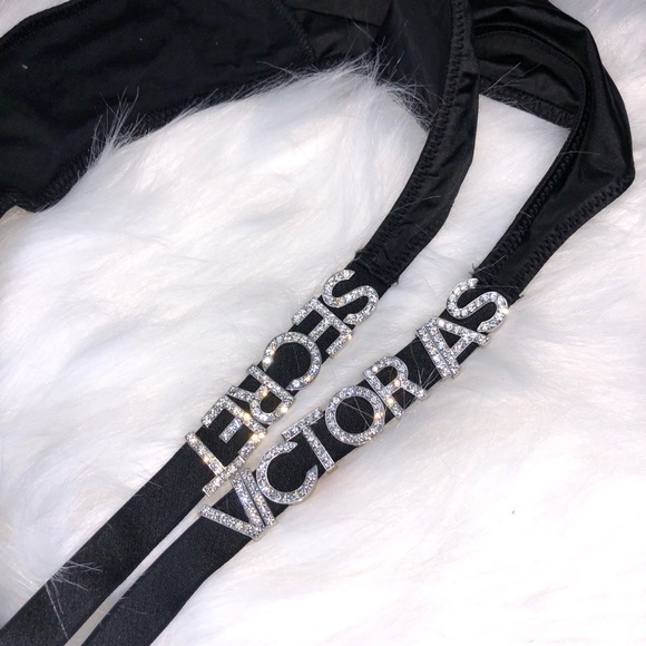 Victoriasecret CRYSTAL LOGO Pantie XL NWT - Picture 5 of 5